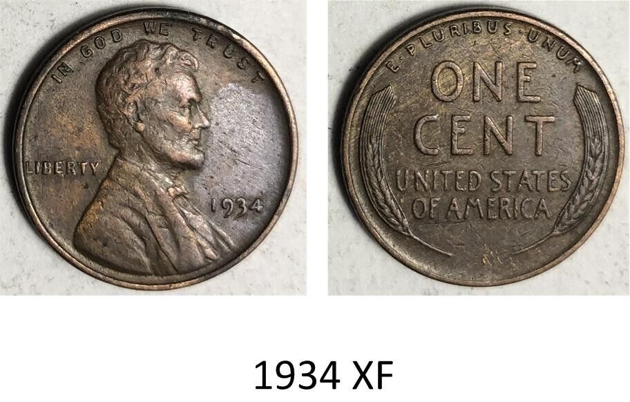 Rare Coin Collection Set - 1934 to 1939