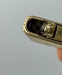 Colibri Gold Tone Art Deco Butane Lighter
