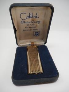 1977 Colibri Electro-Quartz Lighter with Box