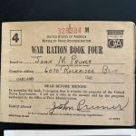 WWII Rationing Collectibles and Memorabilia