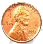 1955 Lincoln Cent Doubled Die Obverse DDO