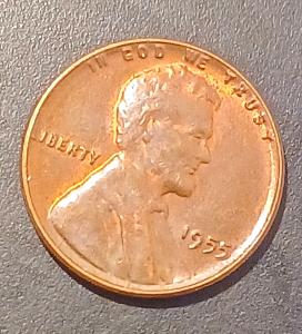 1955 Lincoln Wheat Cent with DDO "L" Error
