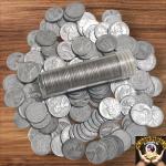 1943 Roll of 50 Steel Pennies PDS
