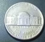 1974 Jefferson Nickel Coin - No Mint Mark