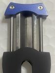 Colibri Black and Blue V-Cut Cigar Cutter