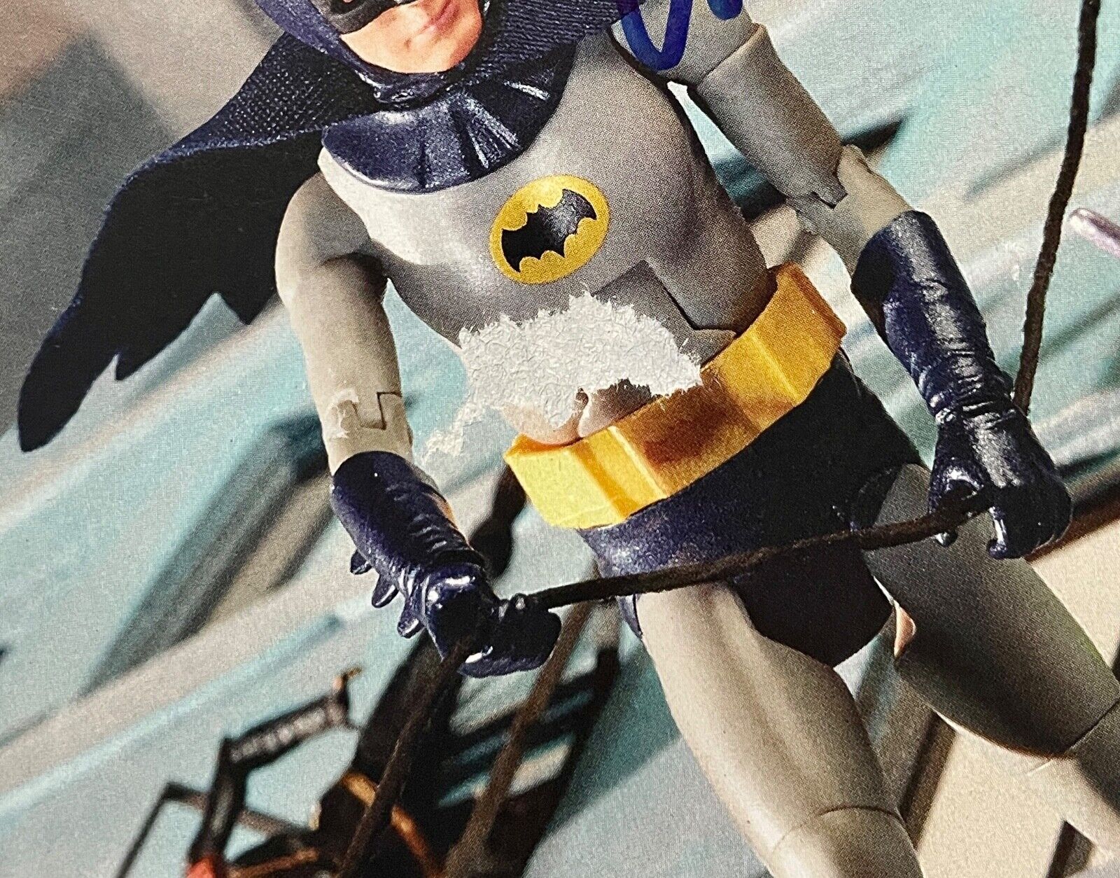 DC Comics Batman '66 Adam West Autographed Comic