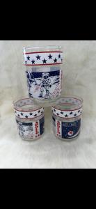 Vintage Libbey Apollo 14 Moon Landing Glasses Set