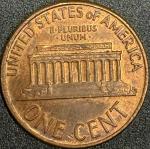 1974 Lincoln Penny Red/Brown Good Details