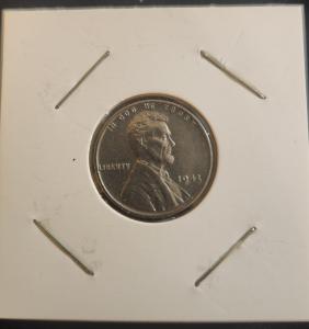 1943 P Mint Steel Lincoln Wheat Penny