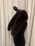 Saga Fox Fit Brown Collar by Saga Furs