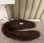 Saga Fox Fit Brown Collar by Saga Furs