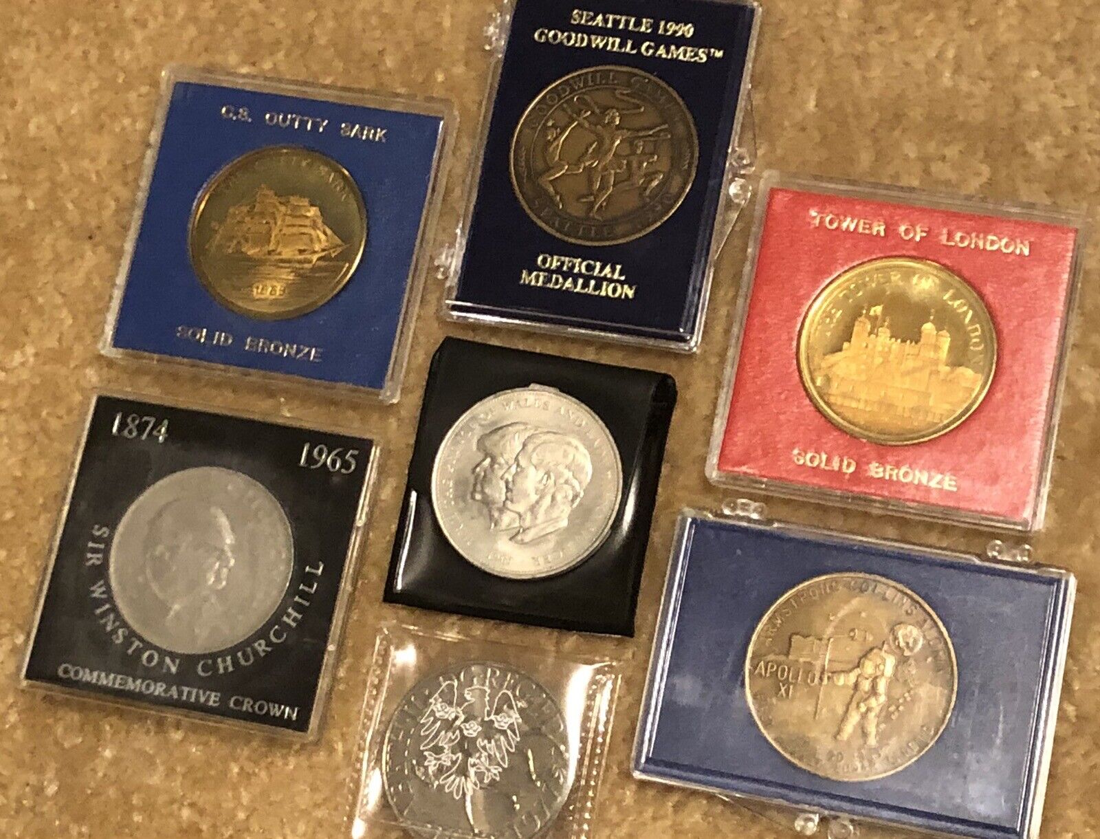 Vintage Saga Collectible Tokens and Coins