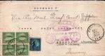 Calvert Texas Cancel Graf Zeppelin Cover 1928