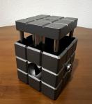 Colibri Heritage Cube Cigar Cutter - Charcoal