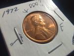 1972 Lincoln Memorial Cent Red Double Die Coin