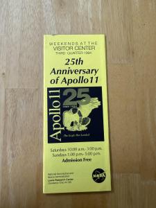 1994 NASA Apollo 11 25th Anniversary Brochure