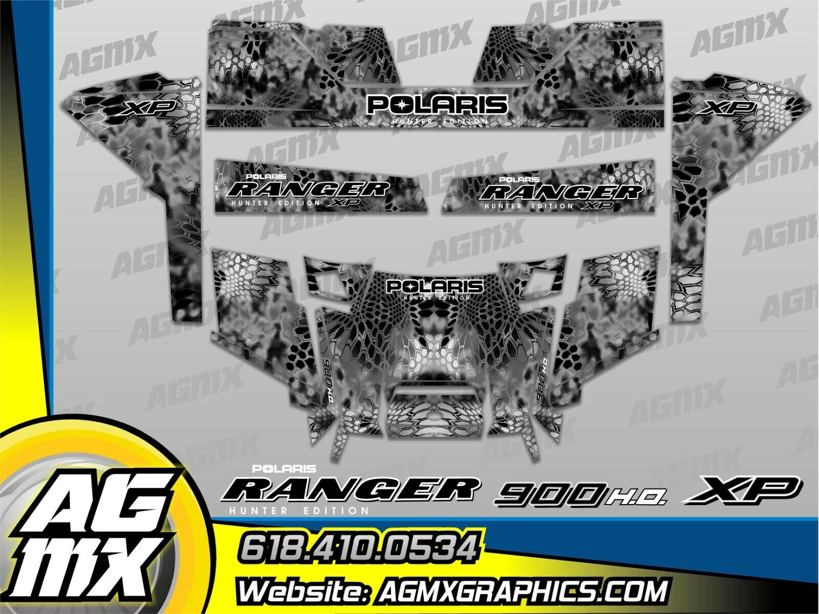 Polaris Ranger 900 XP Graphics Kit