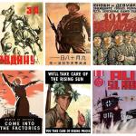 30 Mixed Retro WW2 Military Wall Art Stickers