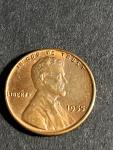 1955P Lincoln Wheat Penny Double Die Coin