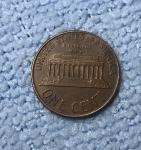 1974 Copper Penny Off Center Strike Error Coin