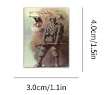 30 Mixed Retro WW2 Military Wall Art Stickers