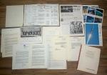 Apollo 1960s NASA Space Letters and Photos