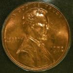 1972 Lincoln Cent DDO FS-108 ANACS MS65 Red
