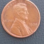 1974 Lincoln Cent Double Die Obverse No Mint Mark