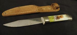 Richard Sheffield “RCMP Canada” Vintage Knife & Sheath