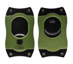 Colibri S-Cut Cigar Cutter - Green Stainless Steel