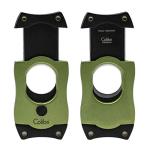 Colibri S-Cut Cigar Cutter - Green Stainless Steel