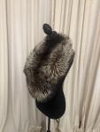 Silver Fox Fur Collar Scarf by Saga Furs