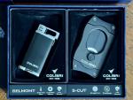 Colibri Belmont Jet Lighter & Cigar Cutter Set
