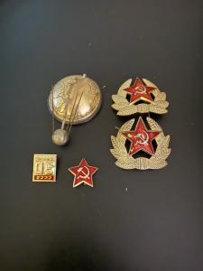 Soviet Air Force Space Memorabilia Badges & Sculpture