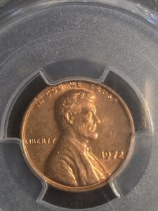 1972 Double Die Lincoln Penny PCGS MS64RD