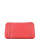 Pink Hermes Birkin 35 Handbag with Palladium