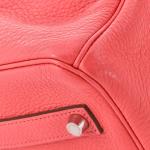 Pink Hermes Birkin 35 Handbag with Palladium