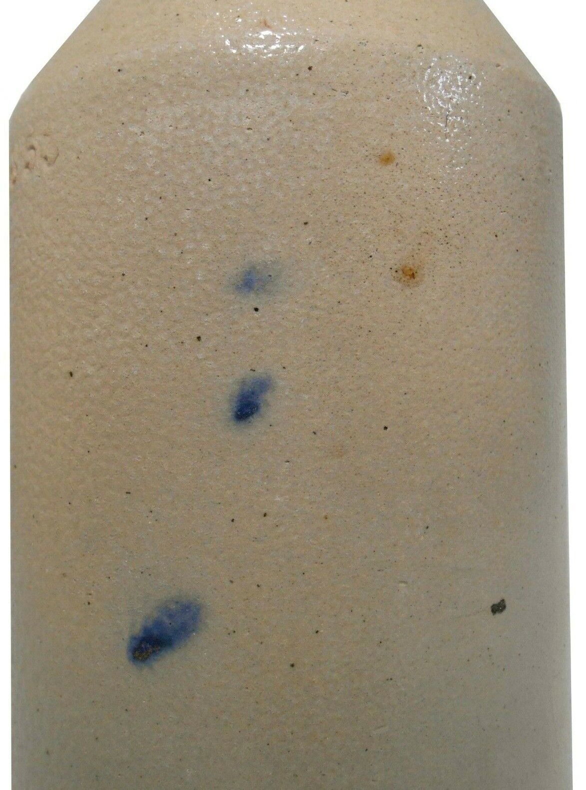 1853 Stoneware CER Bottle with Cobalt Blue Spout