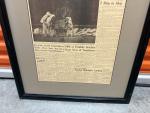 Apollo 11 Moon Landing Framed Newspaper Headline