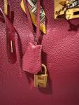 HERMES Birkin 35 Rare Rouge Grenat Deep Red