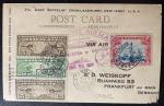 1928 Graf Zeppelin First Flight Cover to Frankfurt