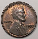 1955 Lincoln Wheat Cent Doubled Die Collectible