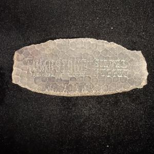 10 oz Tombstone Silver Nugget .999 Bullion Bar