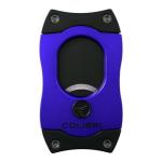Colibri S-Cut II Blue/Black Double Cigar Cutter