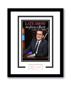 Stephen Colbert Signed Framed 11x14 Photo