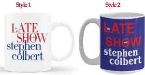Stephen Colbert Late Show Word Stack Coffee Mug