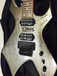 Unique Signed Stephen Colbert Shred Off Guitar