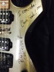 Unique Signed Stephen Colbert Shred Off Guitar