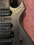 Unique Signed Stephen Colbert Shred Off Guitar