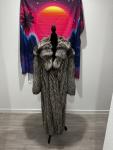 Vintage Silver Fox Fur Coat - Full Length